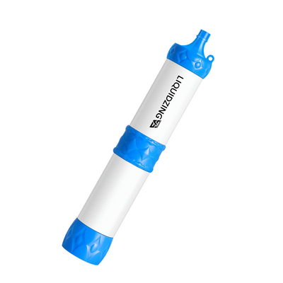 BPA Free Survival Straw Water Filter Activated Carbon Hollow Fiber