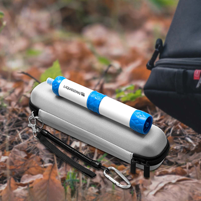 BPA Free Survival Straw Water Filter Activated Carbon Hollow Fiber