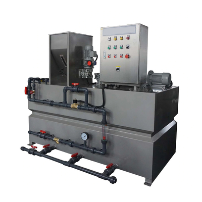 IP55 Polymer Preparation Unit For Chemical Coagulation And Flocculation Water Treatment