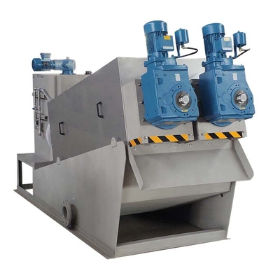 2.57kw Screw Press Sludge Dewatering Machine SUS316 4210*1550*2200cm