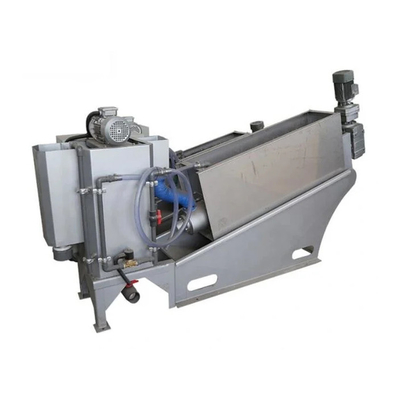 Stainless Steel Volute Sludge Dewatering Machine IP55 Sewage Treatment Device
