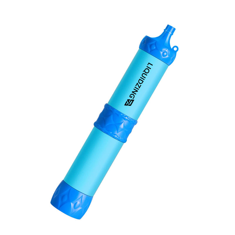 LIQUIDZING Water Purifier Filter BPA Free ABS Survival Drinking Straw