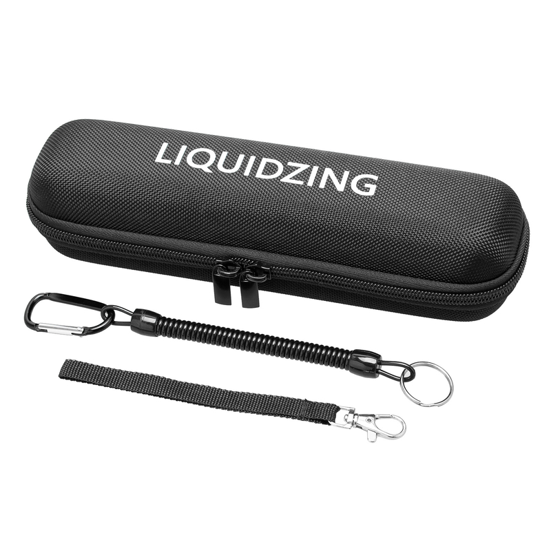 Hard Zipper Small Travel Case Waterproof For 1500L Life Straw