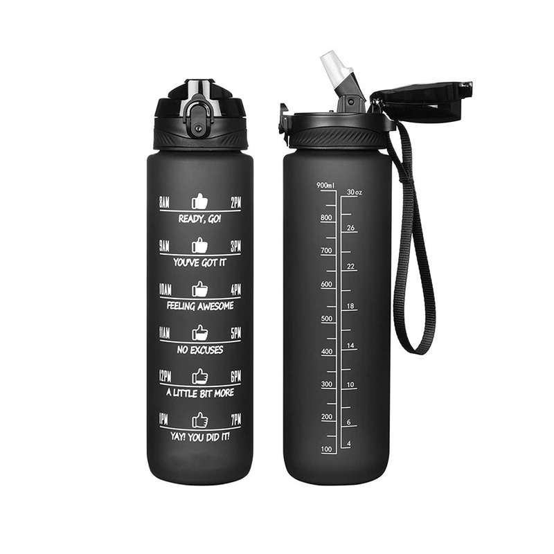 Leakproof BPA Free Fitness Water Bottle Outdoor Sports Plastic